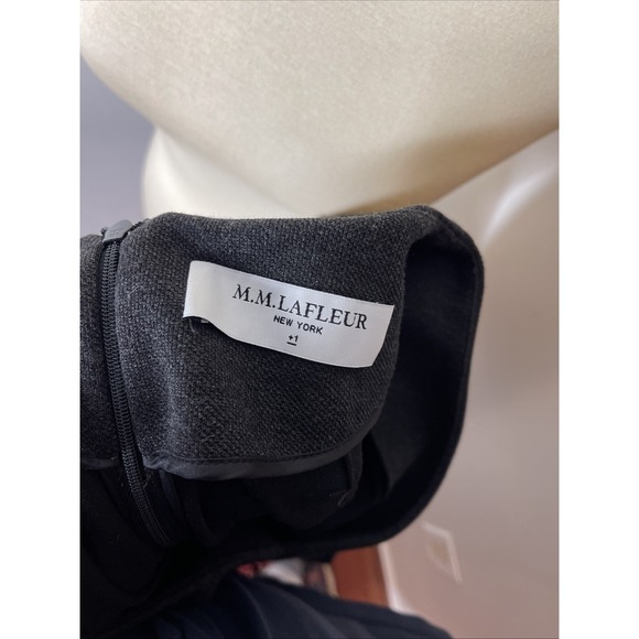 Plus MM Lafleur The Mona Textured Ponte Dress Gray‎ 1X - Picture 9 of 10